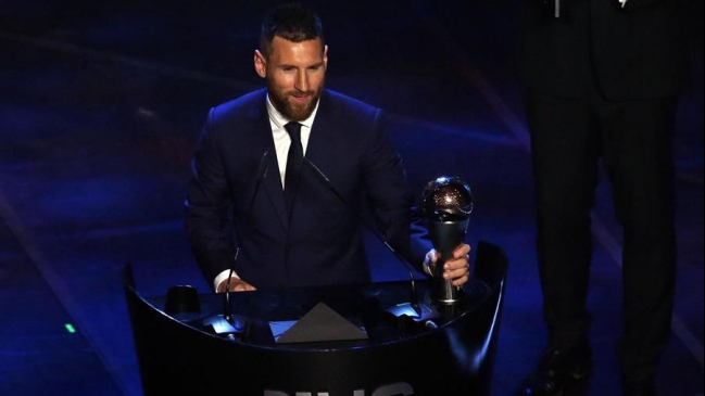 Lionel Messi ganó el premio The Best al mejor jugador de la temporada