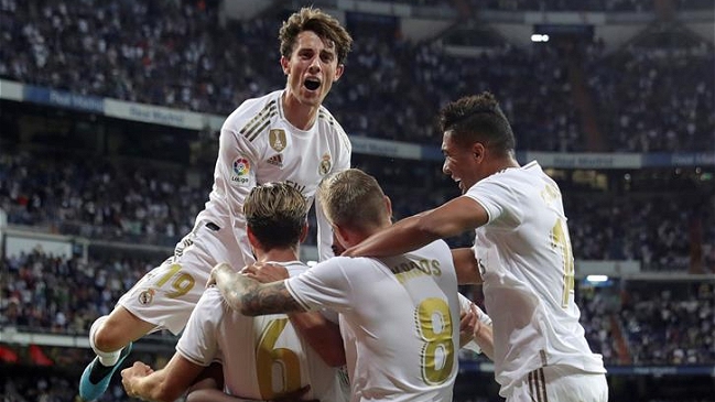 Real Madrid derrotó a Osasuna y se adueñó del liderato exclusivo en la liga española