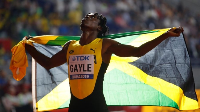 Mundial de Atletismo: Tajay Gayle venció al favorito Echevarría y se coronó en salto largo