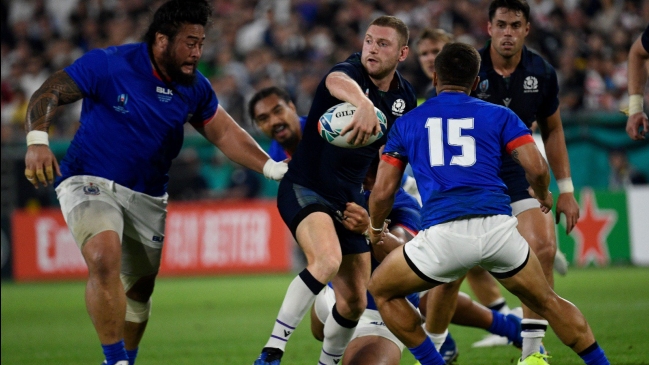 Escocia destrozó a Samoa en el Mundial de Rugby