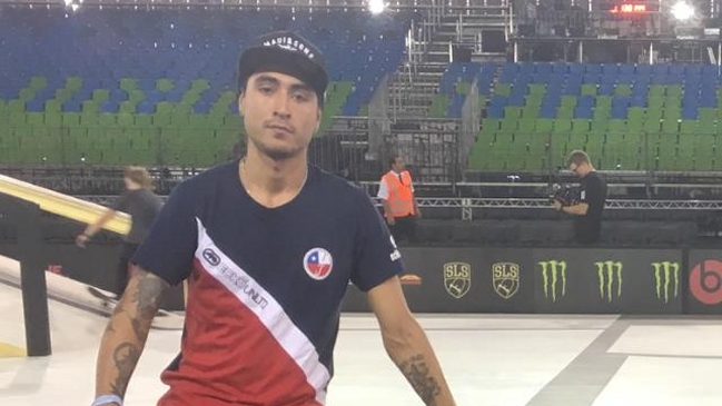 Skater chileno resaltó entre los máximos exponentes mundiales y se ilusiona con Tokio 2020