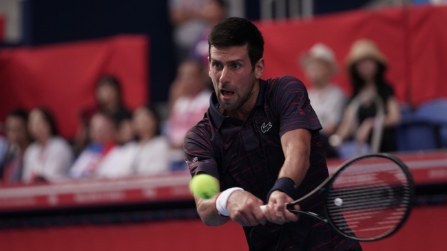 Novak Djokovic comenzó con victoria en el ATP de Tokio