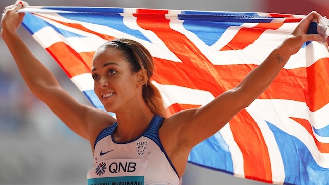 Katarina Johnson-Thompson le dio a Gran Bretaña su segundo oro en el Mundial de Doha