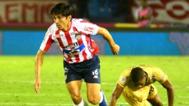 Matías Fernández jugó 11 minutos y salió lesionado en duelo entre Junior y La Equidad