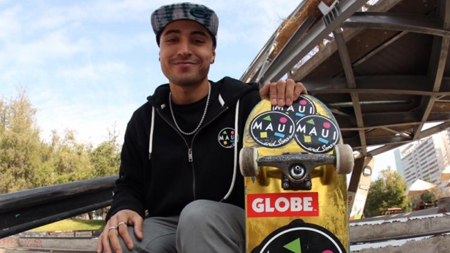 José Santander, skater chileno: Estamos entrenando para traernos una medalla de Tokio