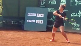 Fernanda Brito alcanzó la final de la Copa Las Condes