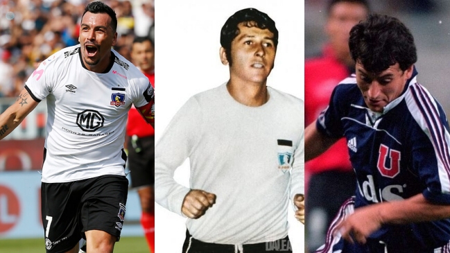 Los 10 máximos goleadores de la historia del fútbol chileno
