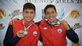 Bustos y Ortiz ganaron medalla de plata en el Sudamericano de Pentatlón Moderno