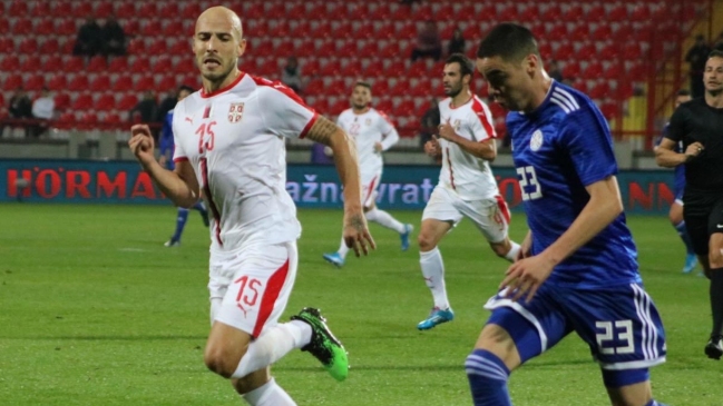 Paraguay cayó sobre el final ante Serbia en su primer amistoso internacional en Europa