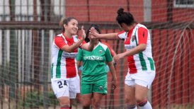 Palestino aplastó a Deportes Temuco y le metió presión a Colo Colo en el fútbol femenino