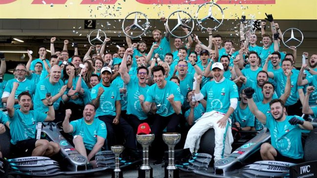 Las clasificaciones de la F1 tras el GP de Japón: Mercedes aseguró el Mundial de Constructores