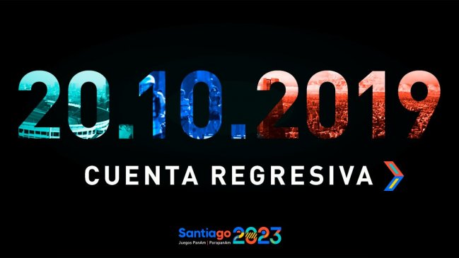 Corporación Santiago 2023 suspendió evento de cuenta regresiva de los Juegos Panamericanos