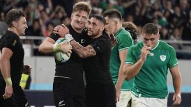 Los All Blacks aplastaron a Irlanda y se instalaron en semifinales del Mundial de Rugby