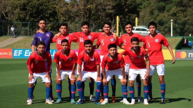 La selección chilena sub 15 conoció a sus rivales para el Sudamericano de Bolivia