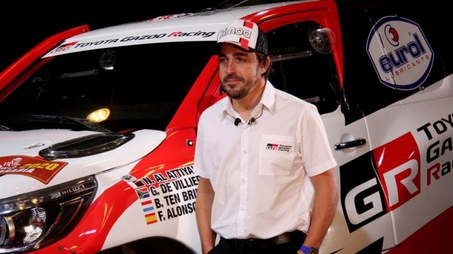 El español Fernando Alonso confirmó su participación el Rally Dakar 2020
