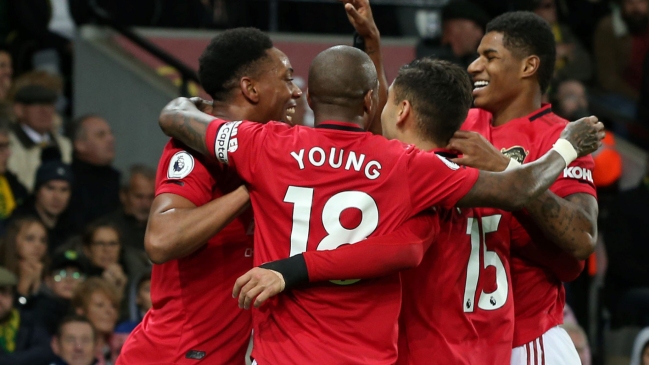 Manchester United volvió a sonreír tras batir a Norwich City en la Premier
