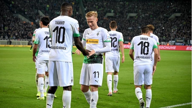 Borussia Monchengladbach se convirtió en el nuevo líder de la Bundesliga