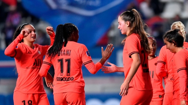 PSG femenino selló su paso a cuartos de final de la Champions League