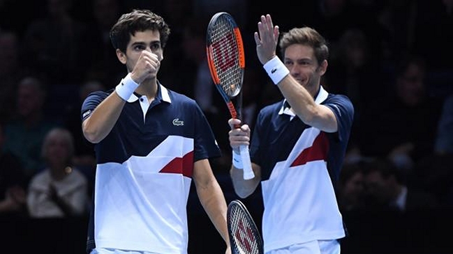 Pierre-Hugues Herbert y Nicolas Mahut se proclamaron campeones de dobles en París