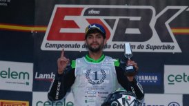 Chileno Maximilian Scheib ganó el Campeonato de España de Superbikes