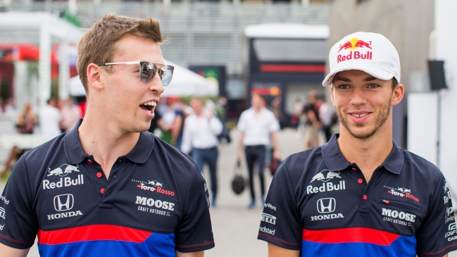 Fórmula 1: Toro Rosso renovó a Pierre Gasly y Daniil Kvyat para 2020