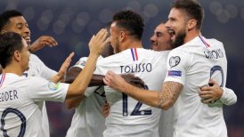 Francia consolidó su clasificación a la Eurocopa tras vencer a Albania