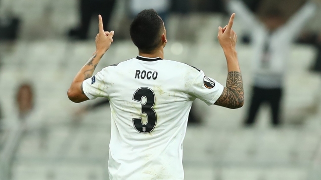 Enzo Roco fue incluido en el 11 ideal de la jornada en Europa League