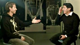 Sergio Ramos a Iván Zamorano: "Fuiste mi ídolo desde pequeño"