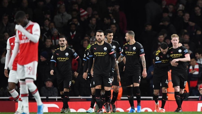 Manchester City recuperó confianza en la Premier League con categórico triunfo sobre Arsenal