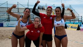 Team Chile de vóleibol playa femenino avanzó en la Copa Continental y se acercó a Tokio 2020