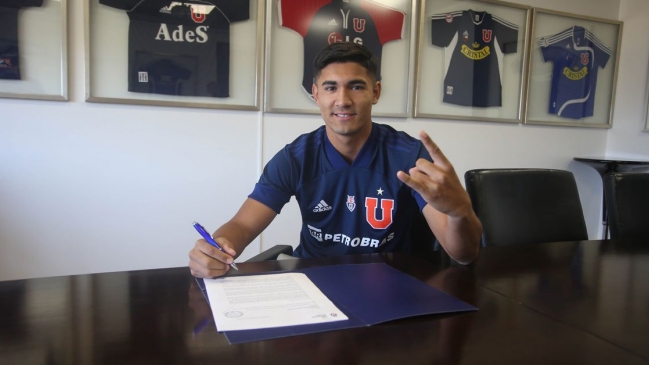 Figura de la Roja sub 17 firmó su primer contrato profesional en Universidad de Chile