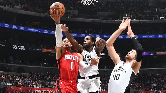 Russell Westbrook comandó impresionante remontada de Houston Rockets sobre los Clippers