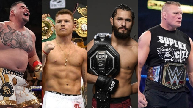 Andy Ruiz, "Canelo" Alvarez, Masvidal y Lesnar: Lo que dejó 2019 en el boxeo, UFC y la WWE