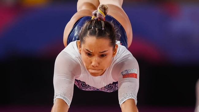 "Salto de la muerte": La difícil acrobacia que practica la gimnasta Makarena Pinto