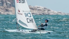 Clemente Seguel ganó las cuatro regatas en el inicio de Selectivo Olímpico de Veleros Laser