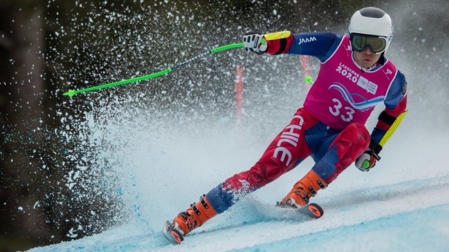 El chileno Nicolás Pirozzi fue el mejor americano en el esquí de los JJ.OO. de la Juventud de Invierno