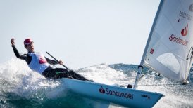 Clemente Seguel se mantuvo como líder invicto en el Selectivo Olímpico de Veleros Laser