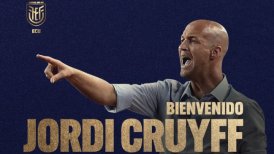 Jordi Cruyff fue anunciado como el nuevo entrenador de la selección ecuatoriana