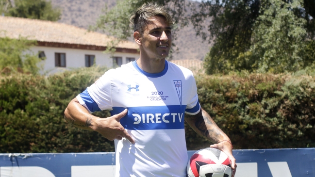 Fernando Zampedri: Sería soñado conseguir mi primer título con la UC en Copa Chile