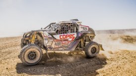 Francisco "Chaleco" López terminó en el tercer puesto del Dakar en SSV
