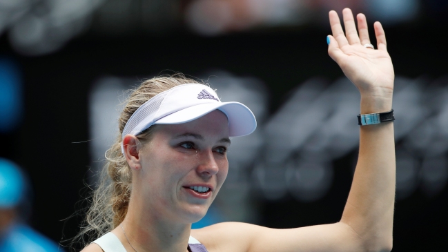 Caroline Wozniacki se despidió del tenis entre lágrimas tras su derrota en Australia