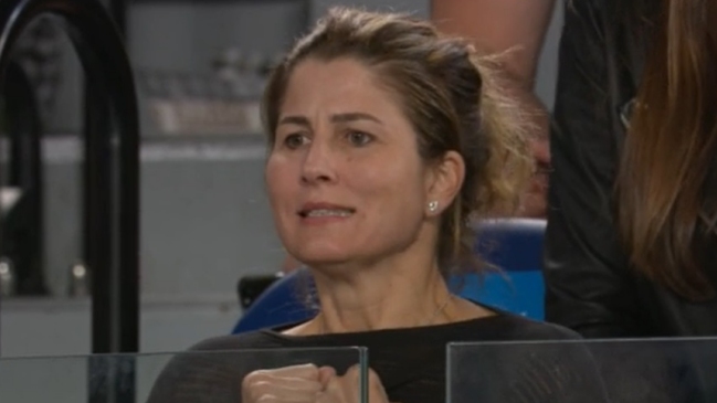 El sufrimiento de la esposa de Roger Federer durante dramático partido ante John Millman