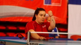 Tamara Leonelli ganó medalla de plata en el Chile Para Open de tenis de mesa