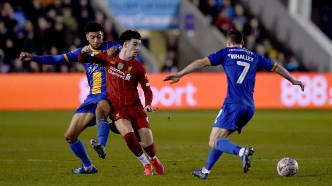 FA Cup: Shrewsbury Town levantó un heroico empate ante Liverpool y mandó su duelo al replay