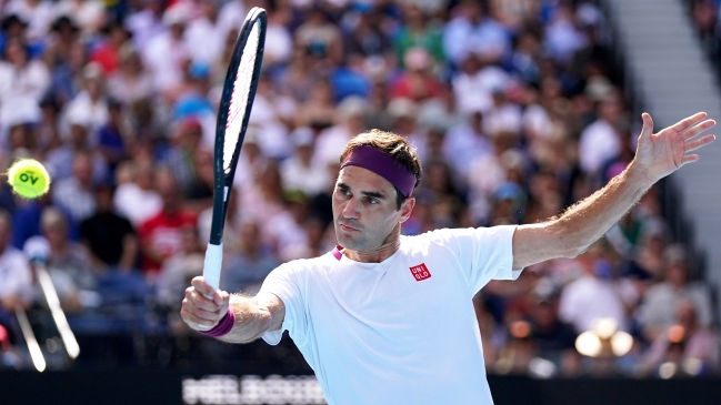 Roger Federer logró heroica remontada ante Sandgren y entró a semifinales en Australia