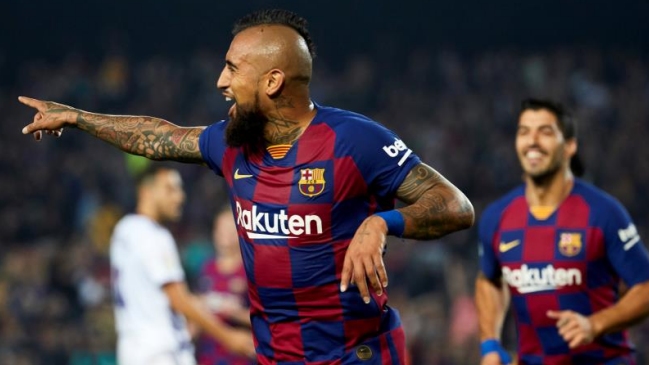 Medio español afirmó que Vidal recuperó "su condición de Rey Arturo" en Barcelona
