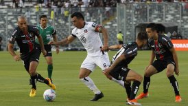 Esteban Paredes sufrió severa lesión en el duelo contra Palestino