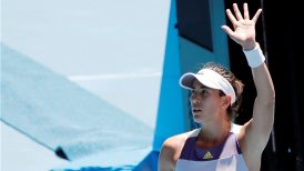 Garbiñe Muguruza derrotó a Pavlyuchenkova y accedió a su primera semifinal en Australia