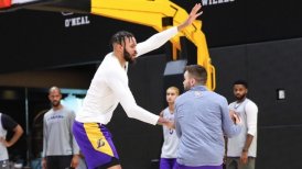 Los Angeles Lakers volvió a los entrenamientos tras la muerte de Kobe Bryant
