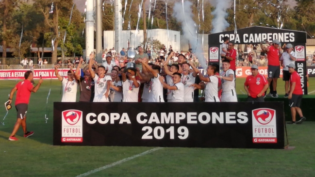 Colo Colo le ganó la Copa de Campeones a Huachipato y jugará la Copa Libertadores sub 20